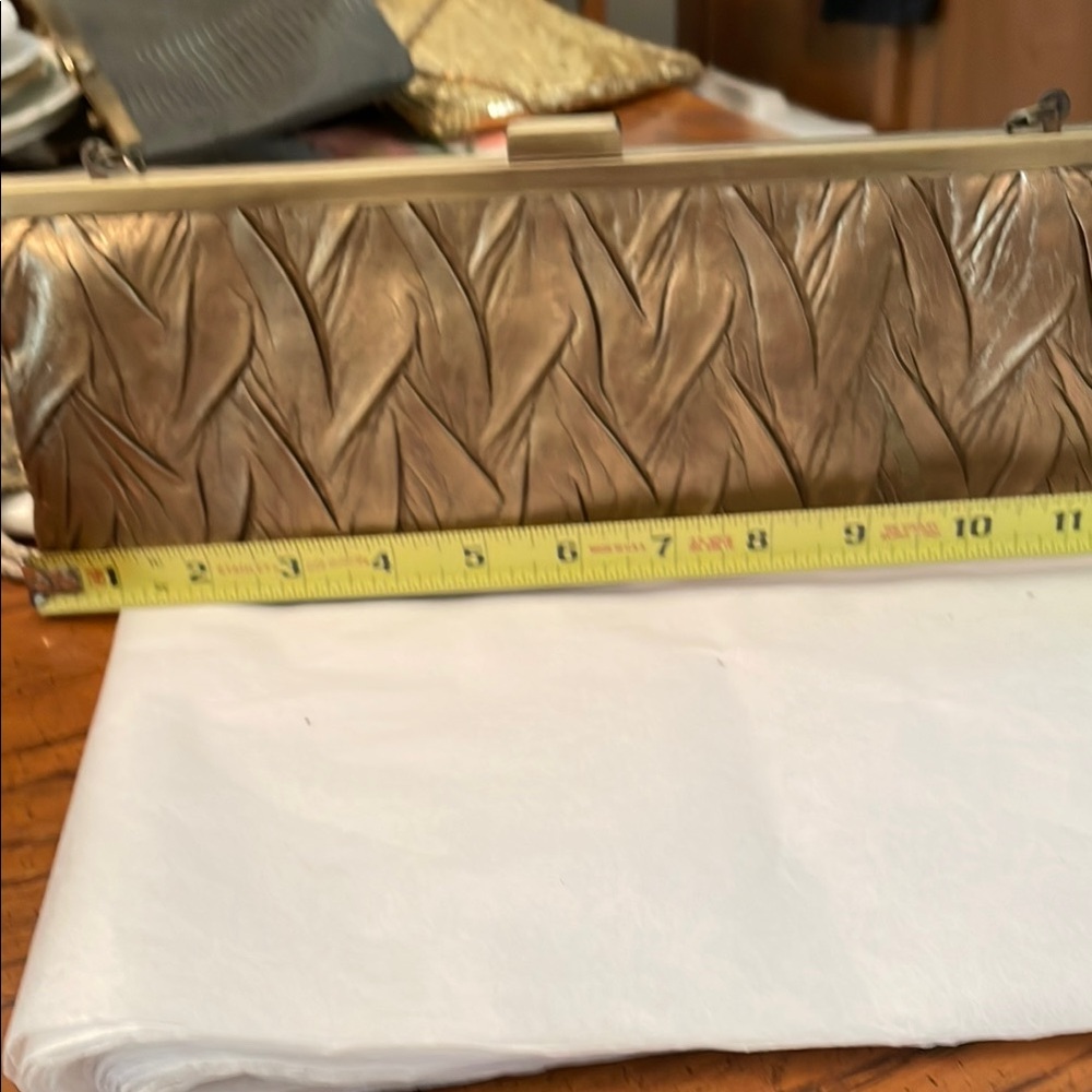Elegant Bronze Clutch